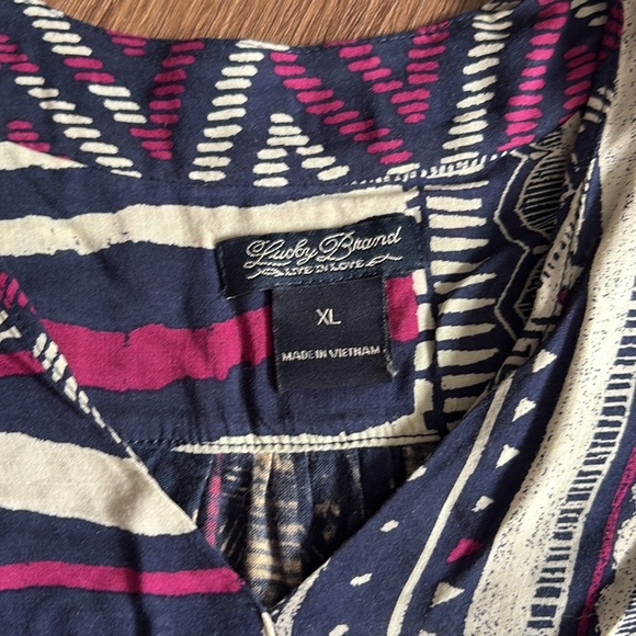 Lucky Brand Multi-Color Blouse - Picture 4 of 5